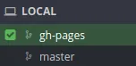 Local: gh-pages