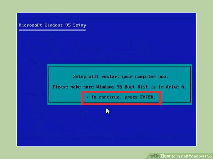 Instalação Windows 95